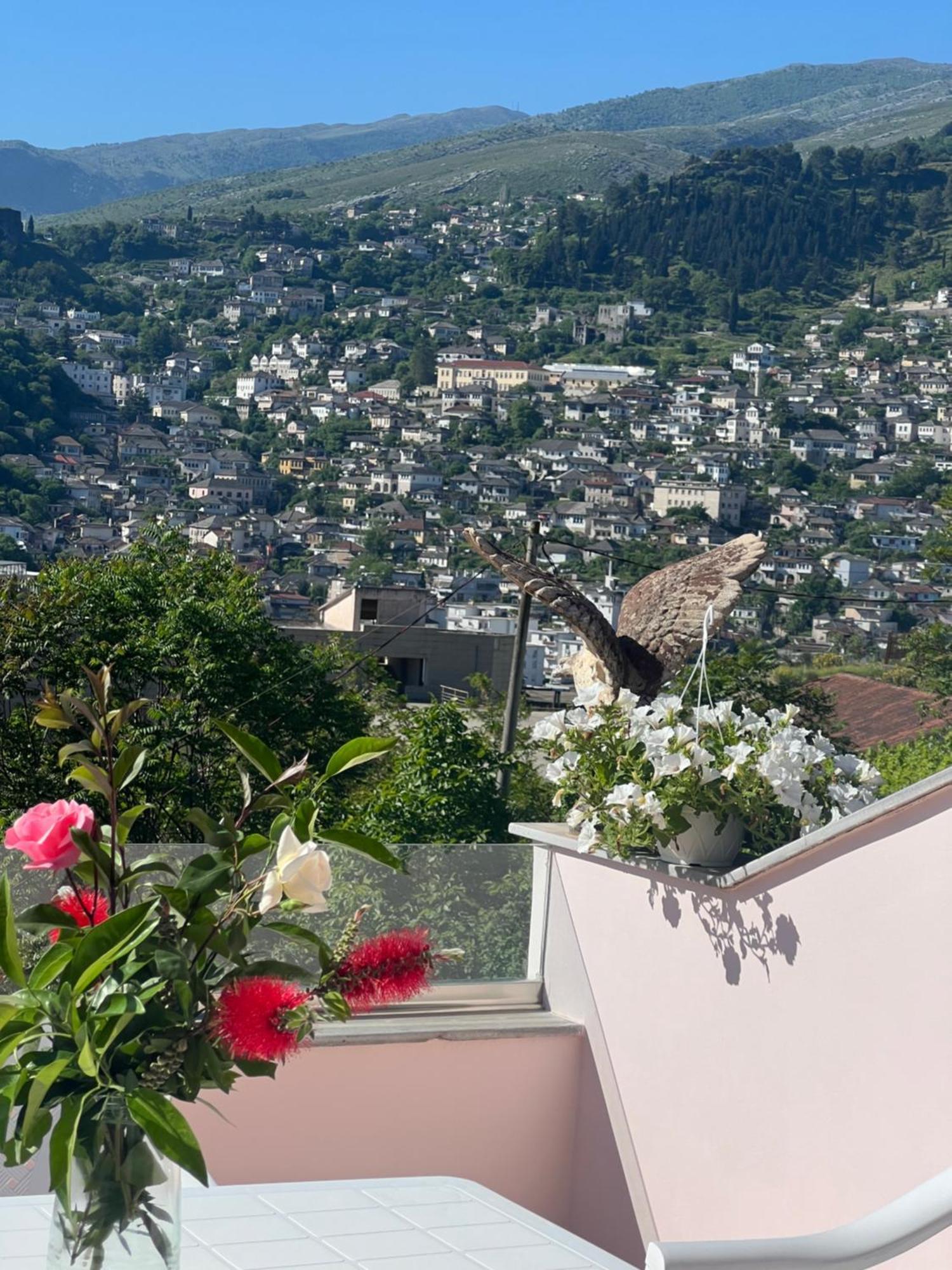 Flower Terrace Apartment Gjirokastër Exteriör bild